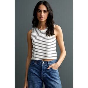 Maeve x Anthropologie Audrey V-Neck Tank sz S